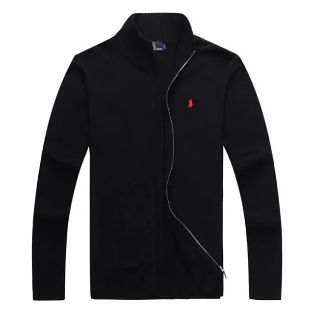 Polo Ralph Lauren Knitwear Quarter-Zip Striped Knit Sweater product detail image 7