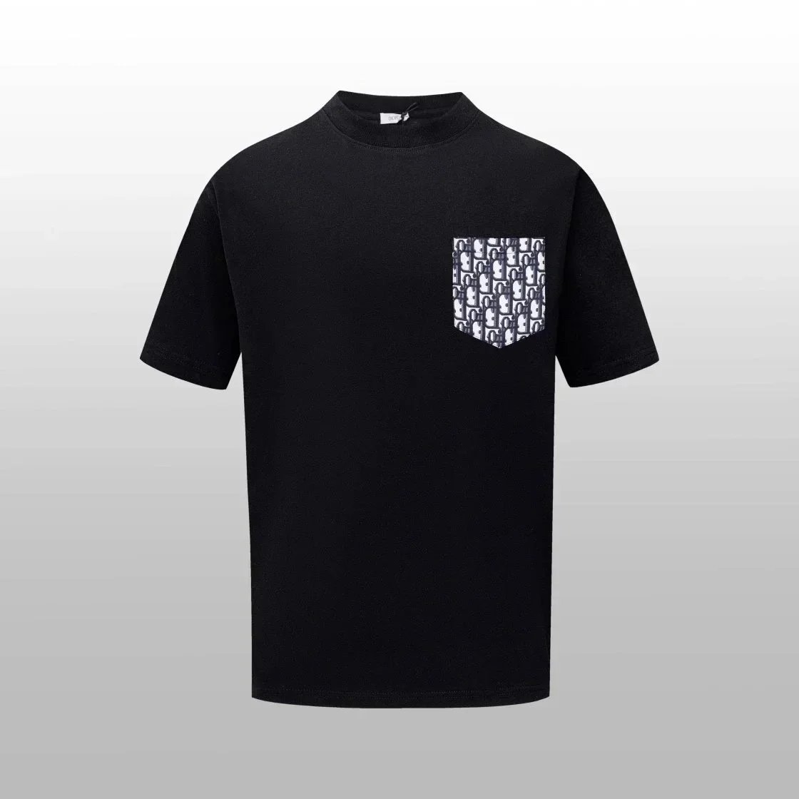 Dior T-Shirts Crew-neck short-sleeve jacquard T-shirt — 13