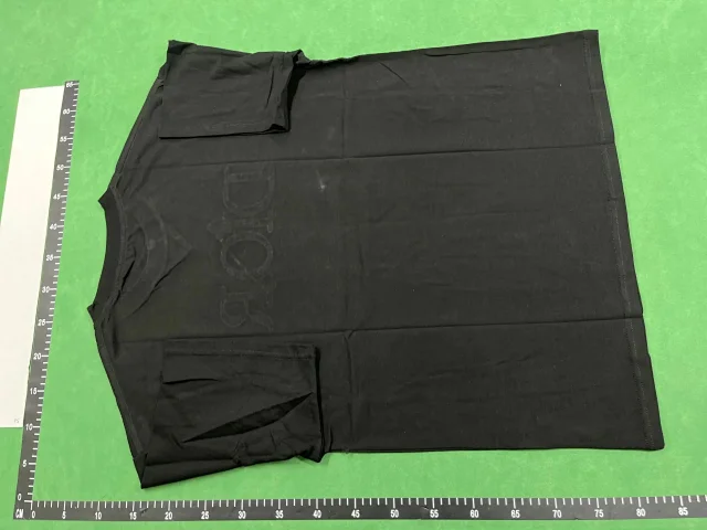 Dior T-Shirts Crew-neck short-sleeve jacquard T-shirt product detail image 8