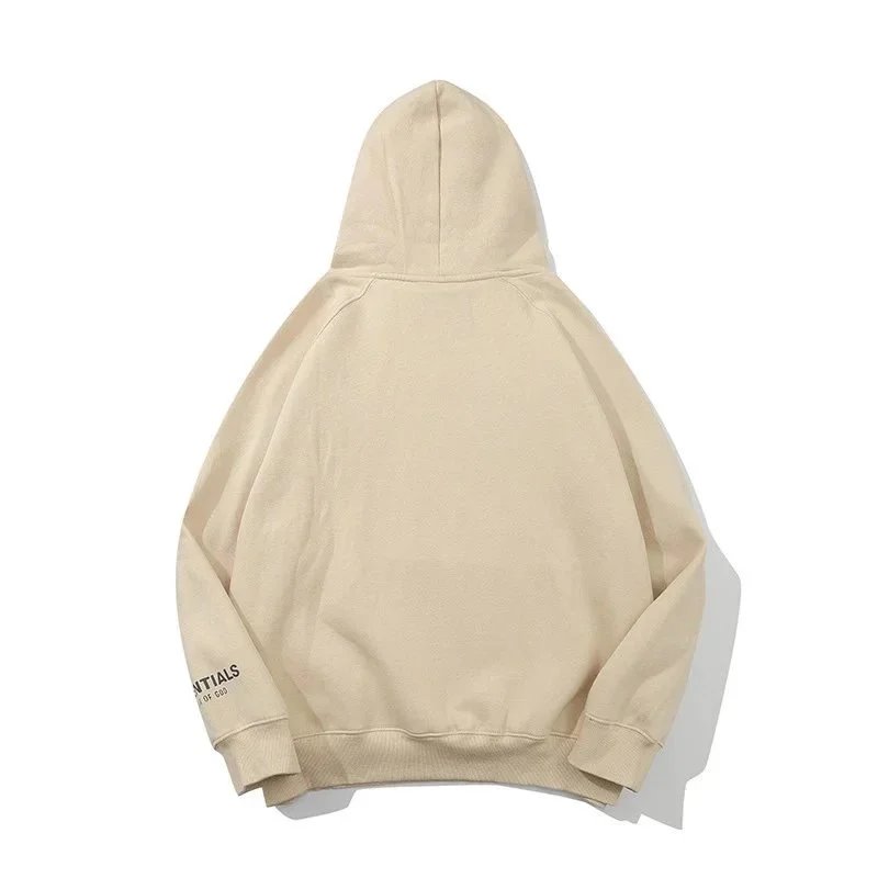 Fear of God Essentials Light Gray Hoodie - 9