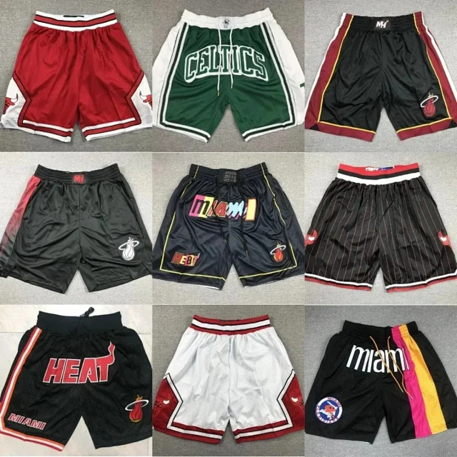 Unbranded Shorts NBA team logo basketball product detail image 1