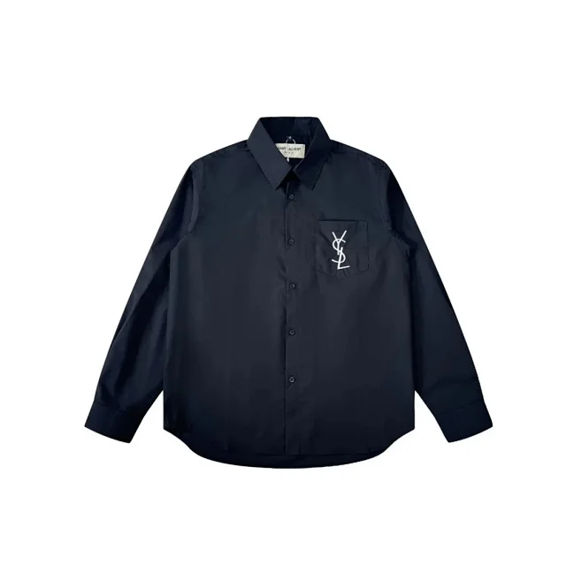 Saint Laurent mixed knitwear and button-up shirt styles product detail image 6
