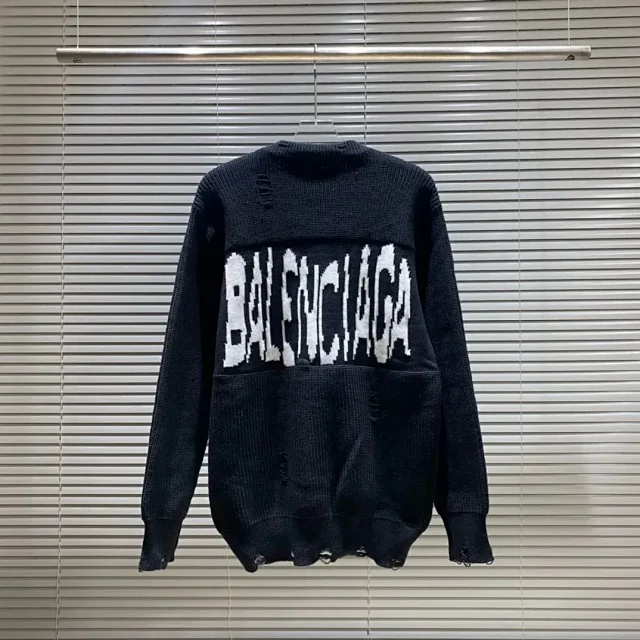 Gucci Knitwear Logo Jacquard Crewneck Sweater product detail image 4