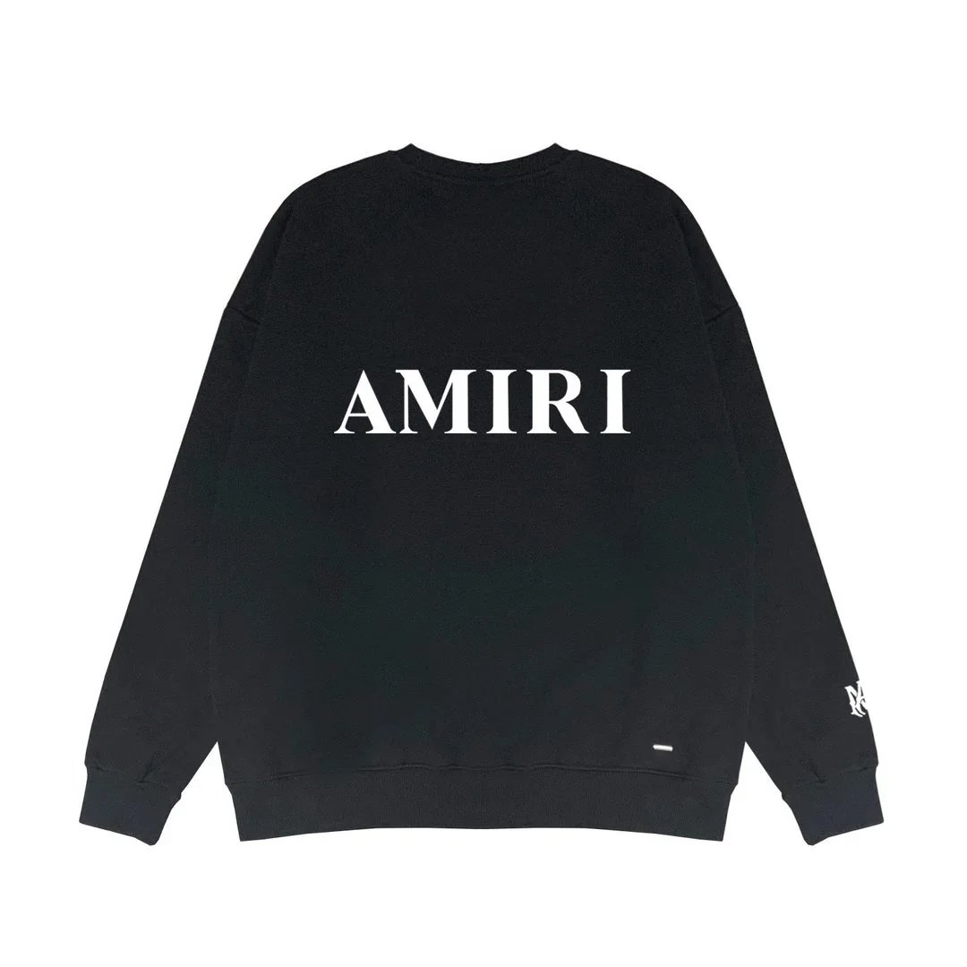AMIRI Hoodies & Sweatshirts Logo Print Crewneck Sweatshirt — 5