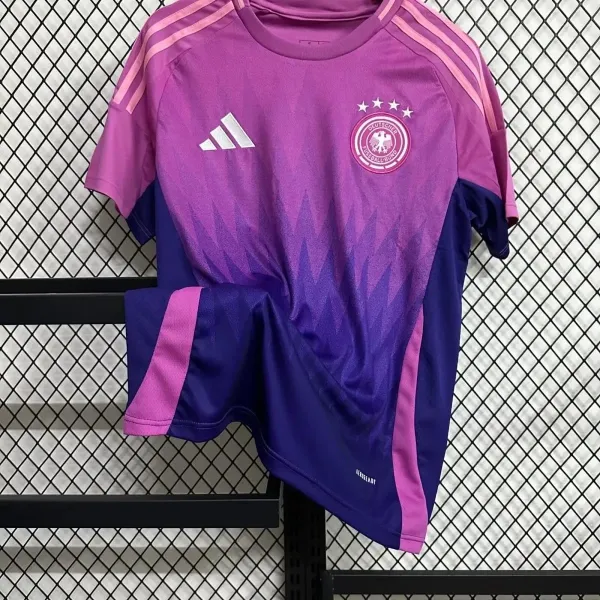 Adidas Germany National Team 2024 Away Jersey Purple Gradient - 3