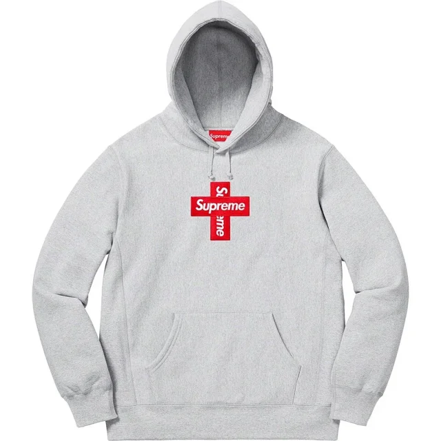 Supreme Hoodies & Sweatshirts Cross Box Logo Hooded Sweatshirt product detail image 5