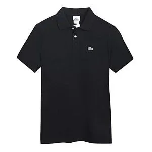 Lacoste T-Shirts Short-sleeve crewneck T-shirt with crocodile logo product detail image 1