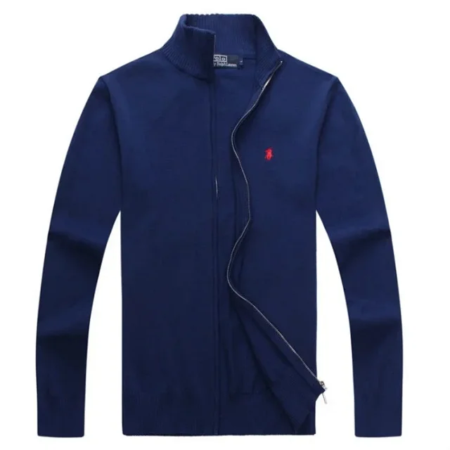 Polo Ralph Lauren Knitwear Quarter-Zip Striped Knit Sweater product detail image 6