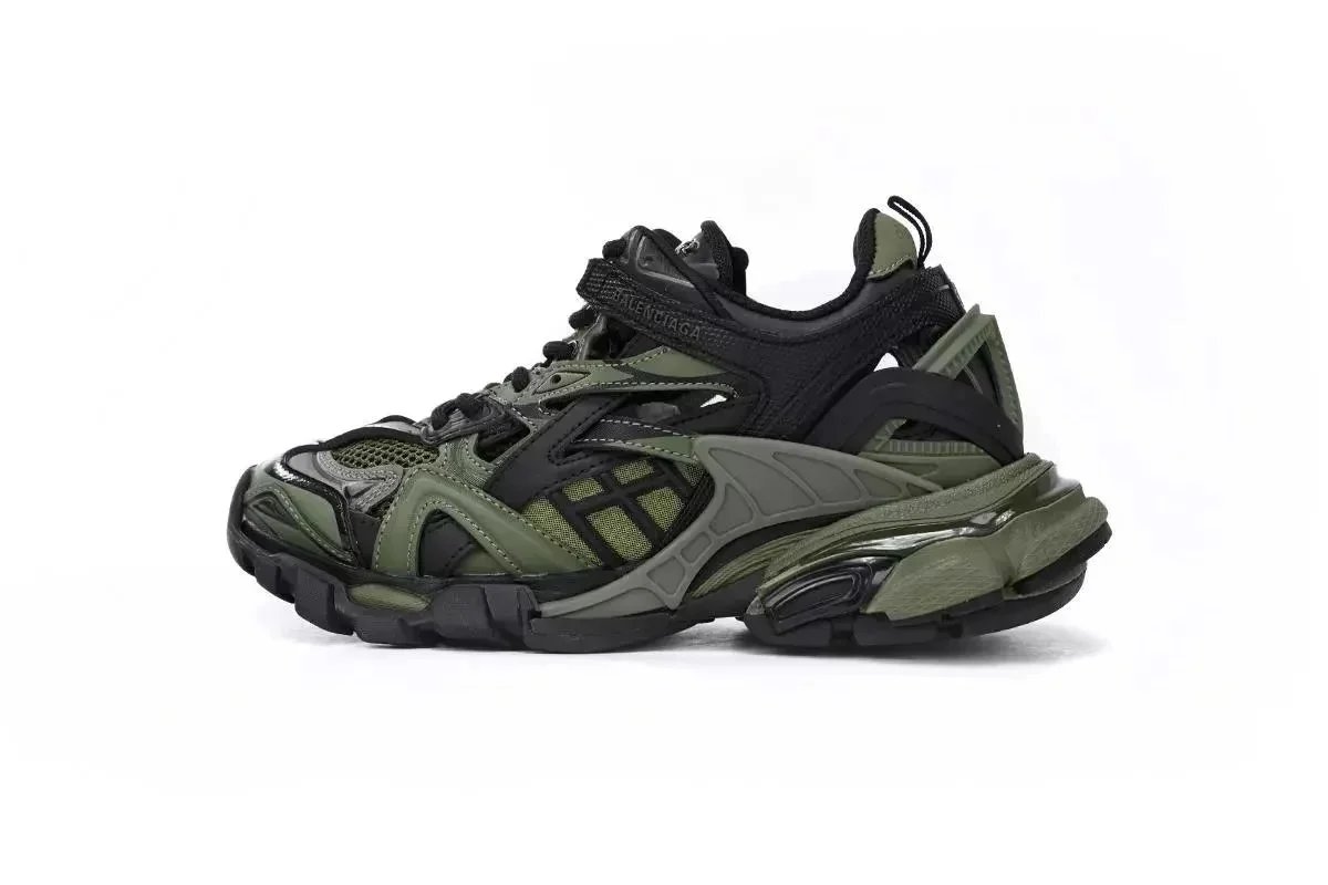 Balenciaga Sneakers Track — Green Black