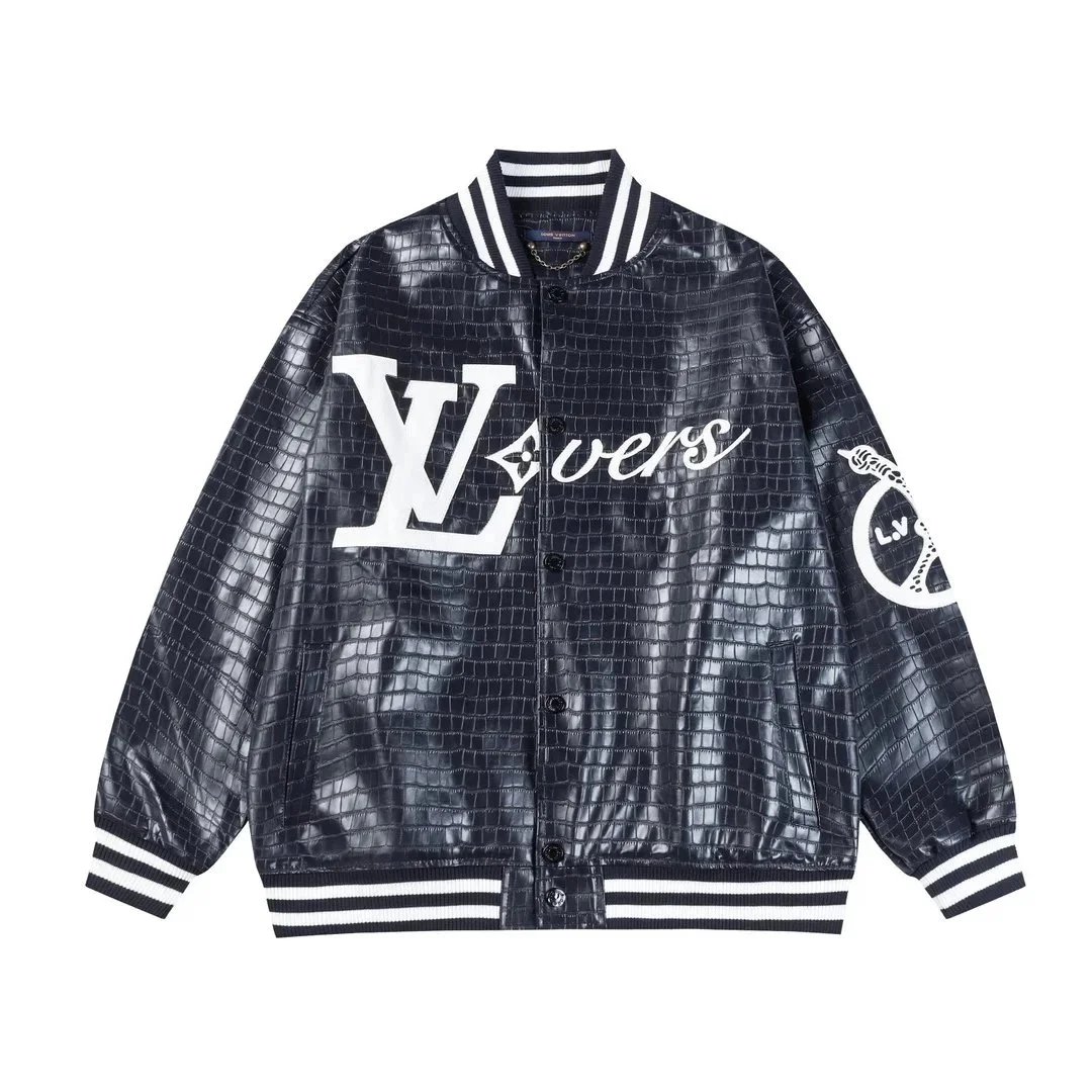 Louis Vuitton Jackets Varsity Patch Jacket — 36