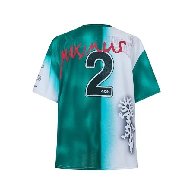 Unbranded Football Jerseys Graphic Print Short-Sleeve Jersey product detail image 5