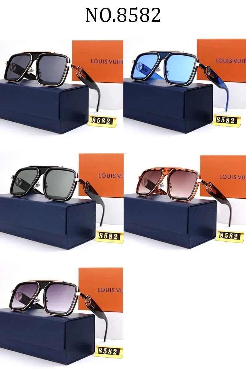 Louis Vuitton Square Frame Gradient Brown Sunglasses - 2