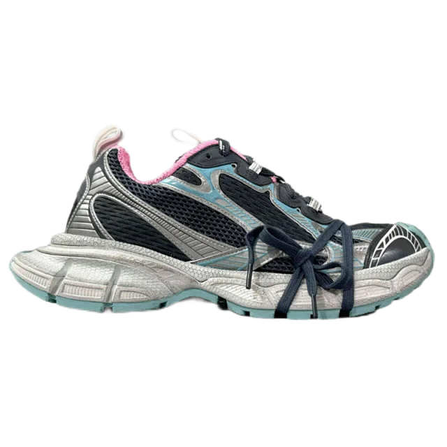Unbranded Sneakers Mesh Chunky with Oversized Laces product detail image 1