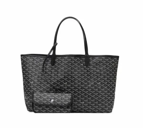 Goyard Saint Louis Tote in Light Blue with Pouch - 6