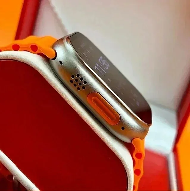 Unbranded Smartwatches Rugged rectangular smartwatch with silicone strap product detail image 4