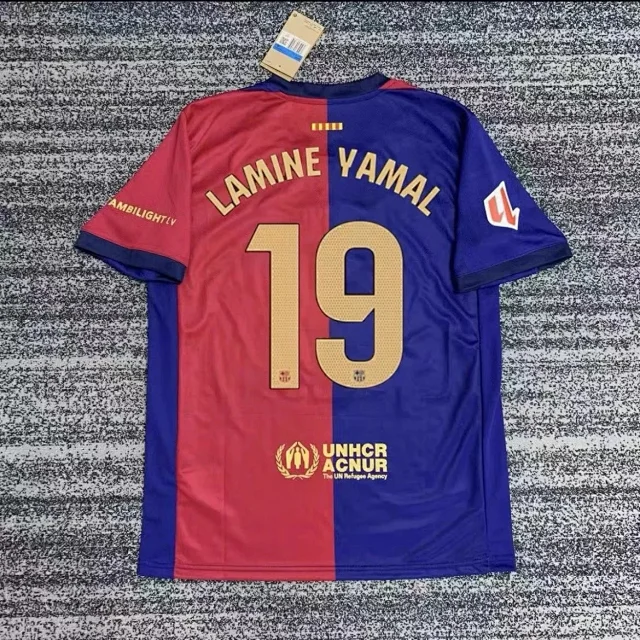 FC Barcelona Football Jerseys 2024–25 Home/Away Player-Name Jersey product detail image 6