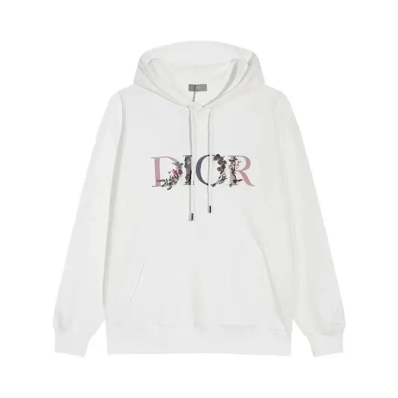 Dior Hoodies & Sweatshirts Hooded sweatshirt with CD embroidery or Oblique embossing — 16