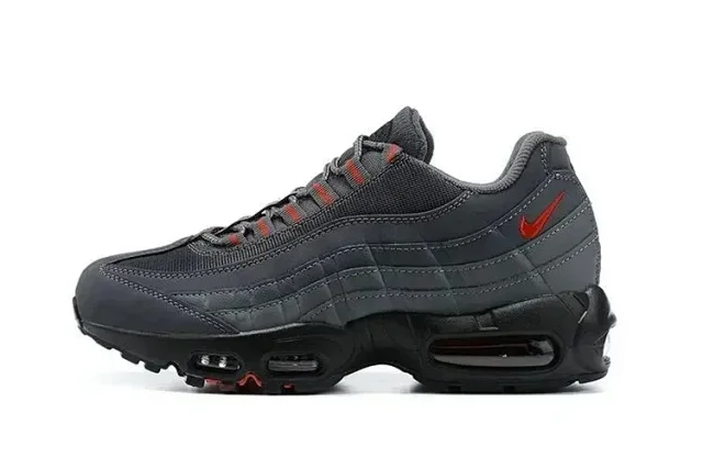 Nike and Lacoste Low-top air-cushion sneakers with textured mesh panels product detail image 8