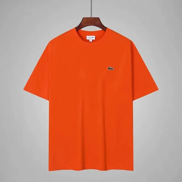 Lacoste Shirts Short-Sleeve Polo Shirt with Lettered Collar product detail image 8