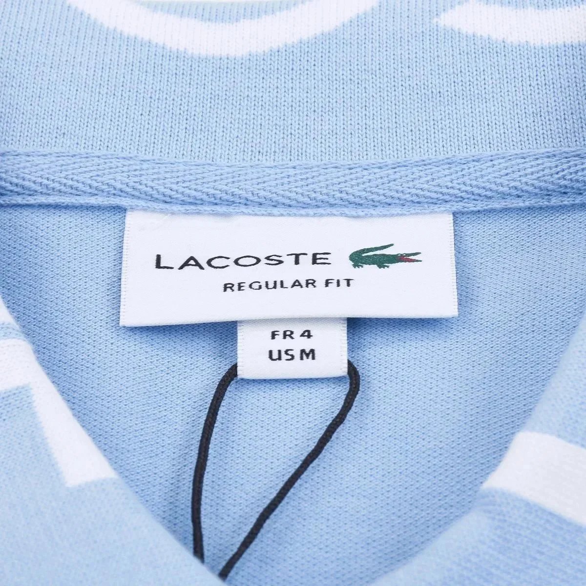 Lacoste Color-Block Polo Black Beige White Polo - 4