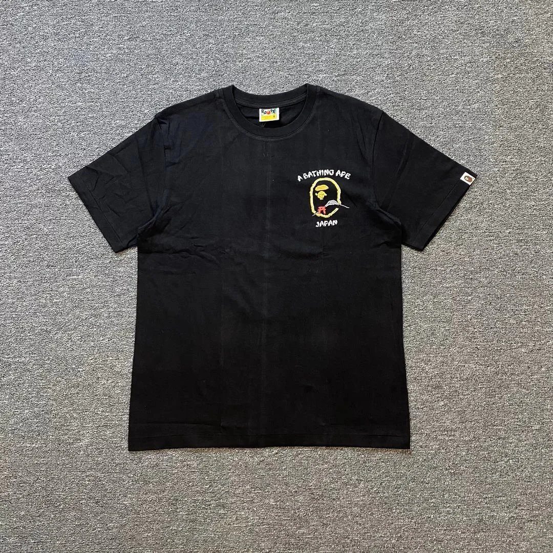 BAPE T-Shirts Short-Sleeve Graphic Logo T-Shirt — 5