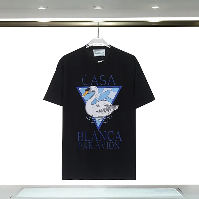 Casablanca T-Shirts Short-Sleeve Graphic Print product detail image 5