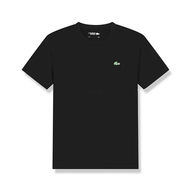 Lacoste T-Shirts Short-sleeve crewneck T-shirt with crocodile logo product detail image 9