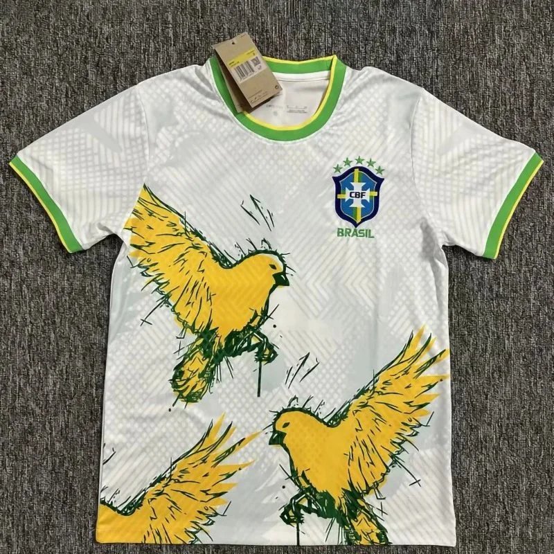 Nike Brazil 2024 Away Jersey White/Yellow/Green - 9