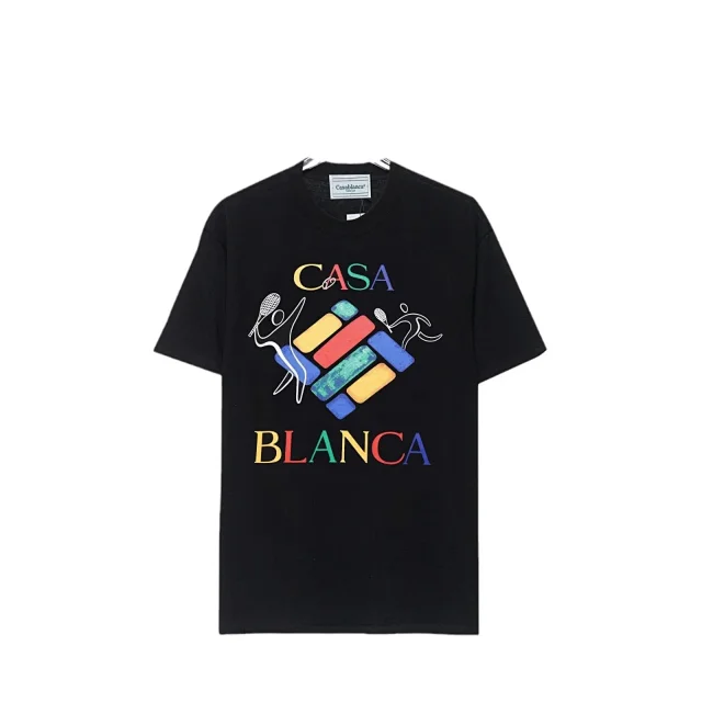 Casablanca T-Shirts Short-Sleeve Graphic Print product detail image 8