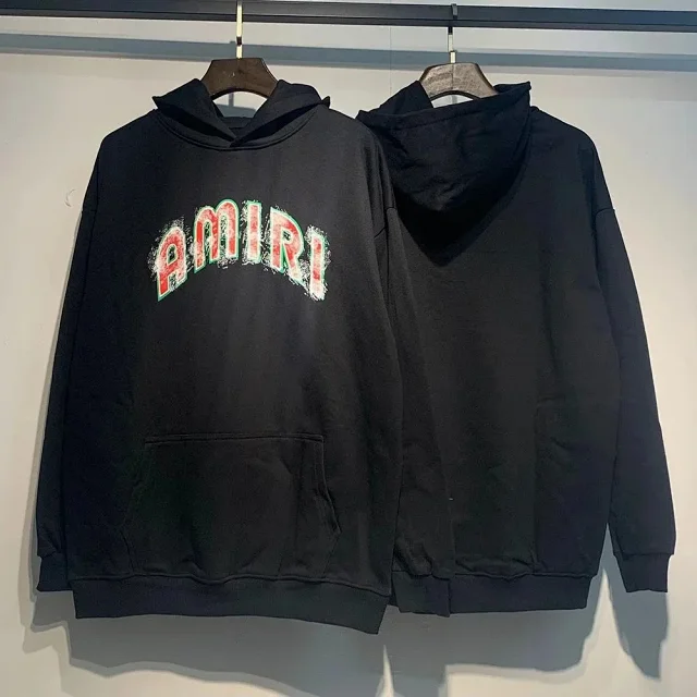 AMIRI Hoodies & Sweatshirts Logo-print pullover hoodie product detail image 7