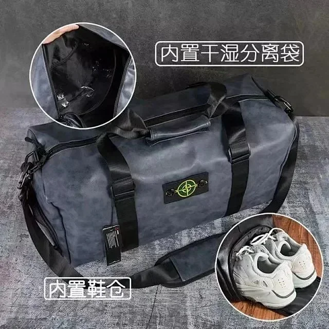 Stone Island Crossbody Bags Nylon bag with compass badge product detail image 12