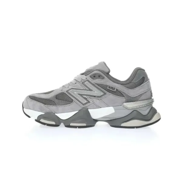 New Balance 9060 Gray Chunky Sneakers - 1
