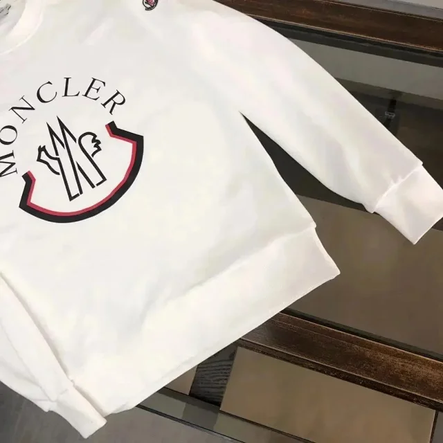 Moncler Hoodies & Sweatshirts Crewneck Logo Sweatshirt product detail image 6