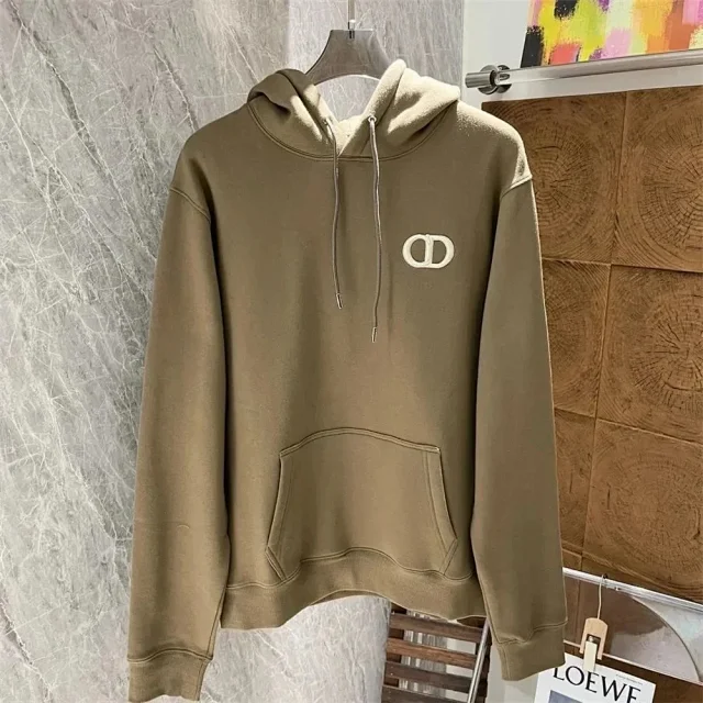 Dior Hoodies & Sweatshirts CD Logo Pullover Hoodie with Kangaroo Pocket product detail image 10
