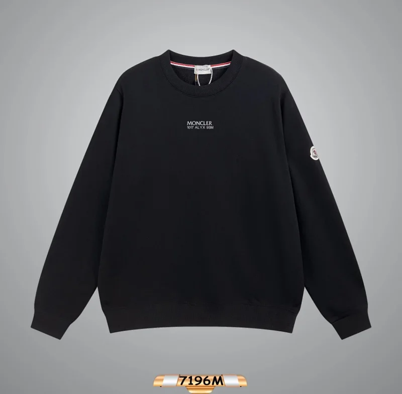 Moncler Hoodies & Sweatshirts Crewneck Logo Sweatshirt — 21