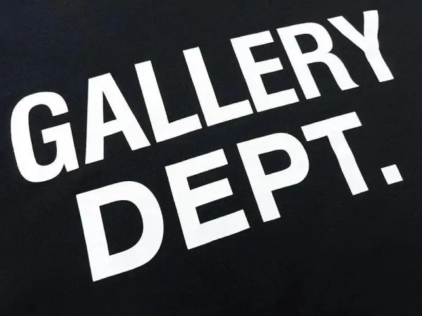 Gallery Dept. Distorted Logo Black Hoodie - 11