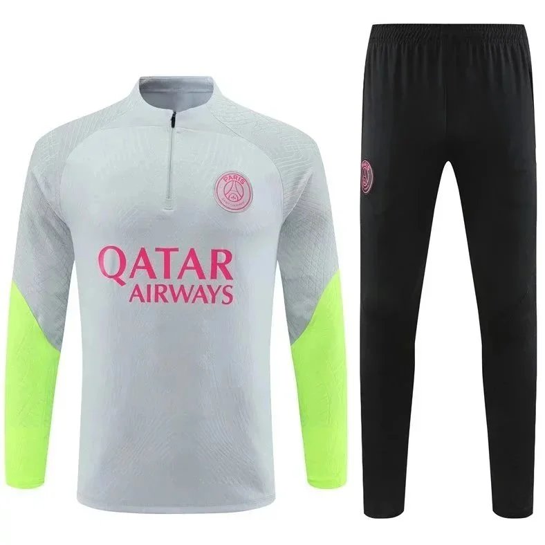 2324巴黎浅灰色荧光绿