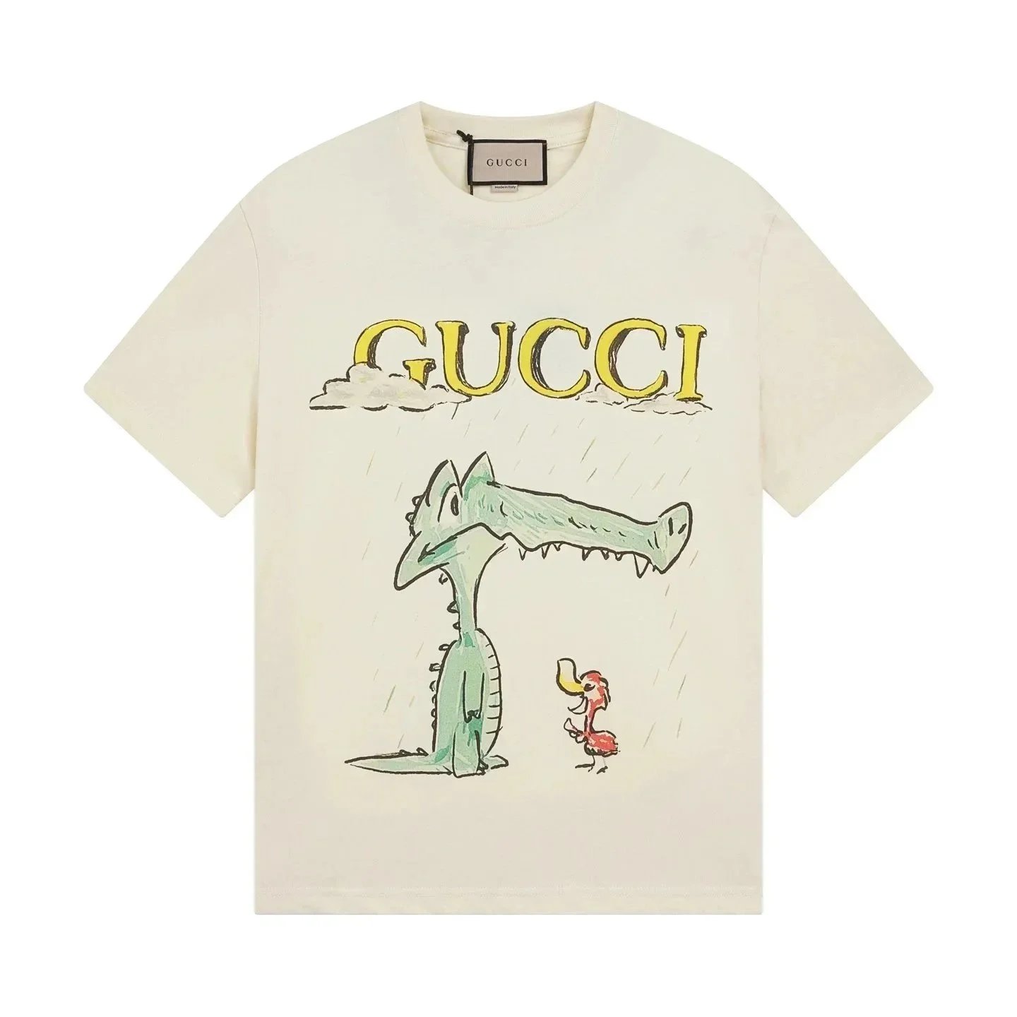 Gucci T-Shirts Graphic Print — 0103096CPZC