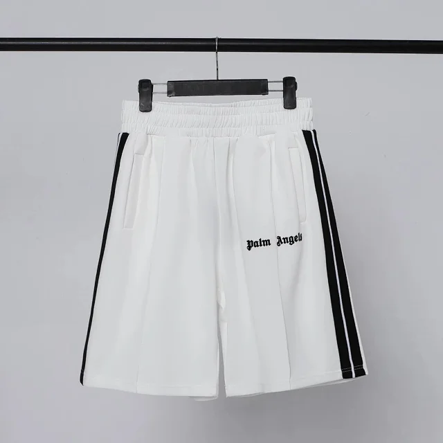 Palm Angels Shorts Elastic-Waist Side-Stripe product detail image 6