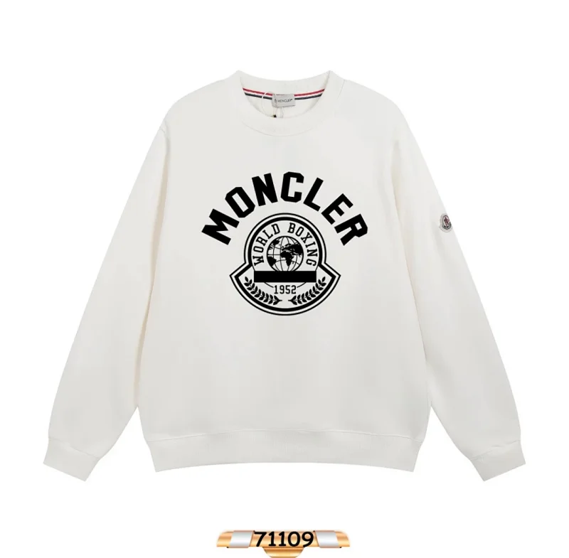 Moncler Hoodies & Sweatshirts Crewneck Logo Sweatshirt — 37