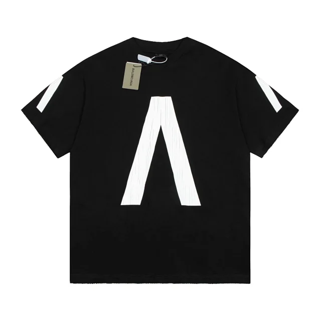Balenciaga T-Shirts Short-Sleeve Crewneck product detail image 7
