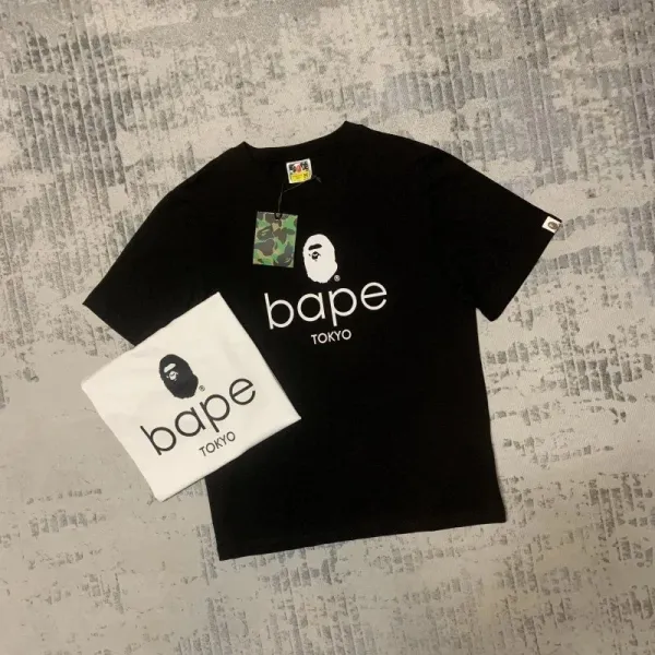 BAPE Classic Logo Black T-Shirt - 1