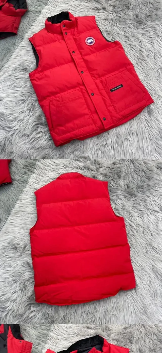 Canada Goose Vests Quilted stand-collar padded vest with snap closure and patch pockets product detail image 8