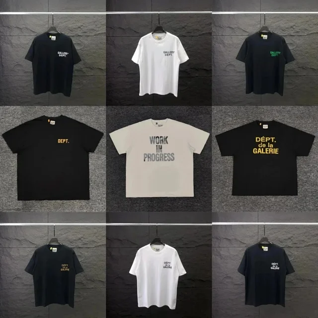 Gallery Dept. T-Shirts Logo Print Short-Sleeve T-Shirt product detail image 1