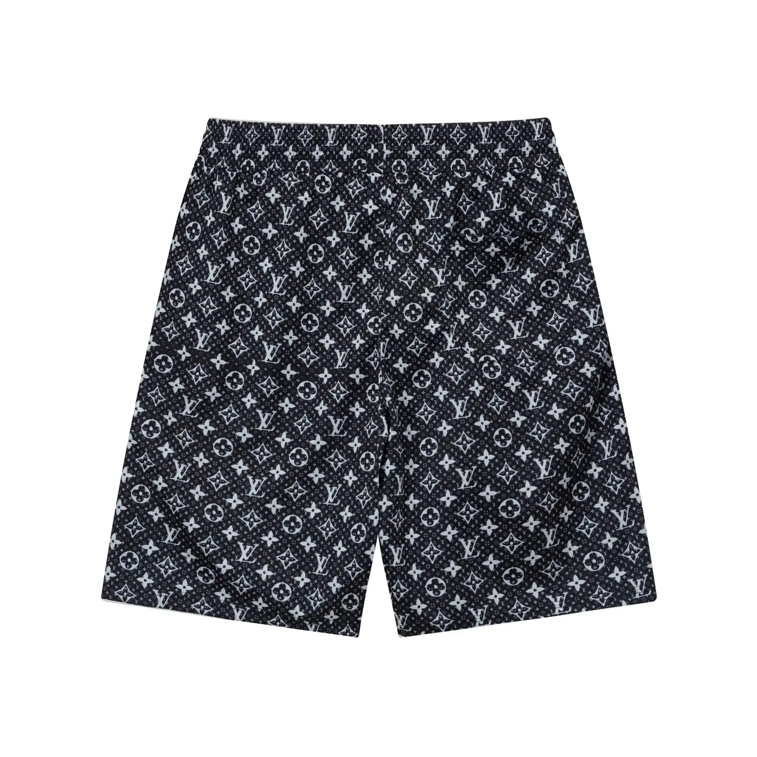 Louis Vuitton Monogram Gradient Swim Shorts Black - 11