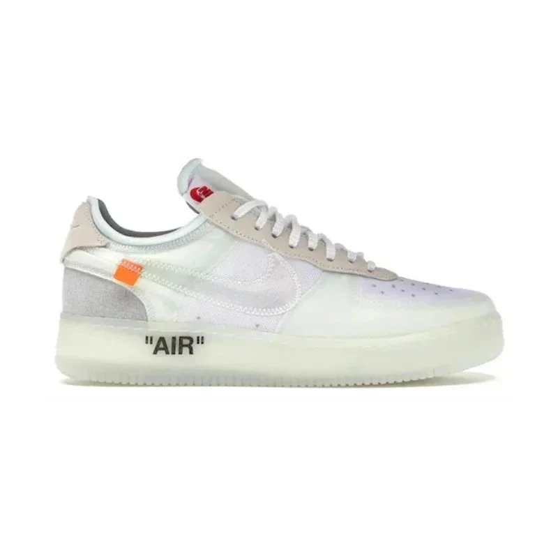 Nike x Off-White Air Force 1 Low 'The Ten' White Sneakers - 1