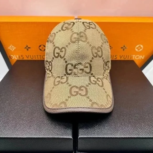 Gucci Hats GG Monogram Baseball Cap product detail image 8