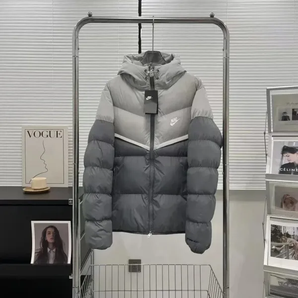 Nike Storm-Fit Puffer Jacket Beige Two-Tone Down-Jacket - 3