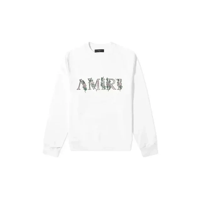 AMIRI Hoodies & Sweatshirts Logo Graphic Crewneck Sweatshirt product detail image 2