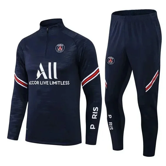 Paris Saint-Germain Tracksuits Long-Sleeve Half-Zip Training Tracksuit Set product detail image 1
